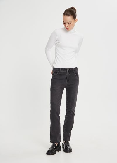 Straight leg jeans - Black