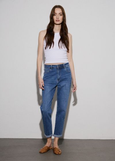 Mom fit Jeans - Blue